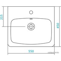 Умывальник Santek Нео 55x45 [1.WH30.2.185]