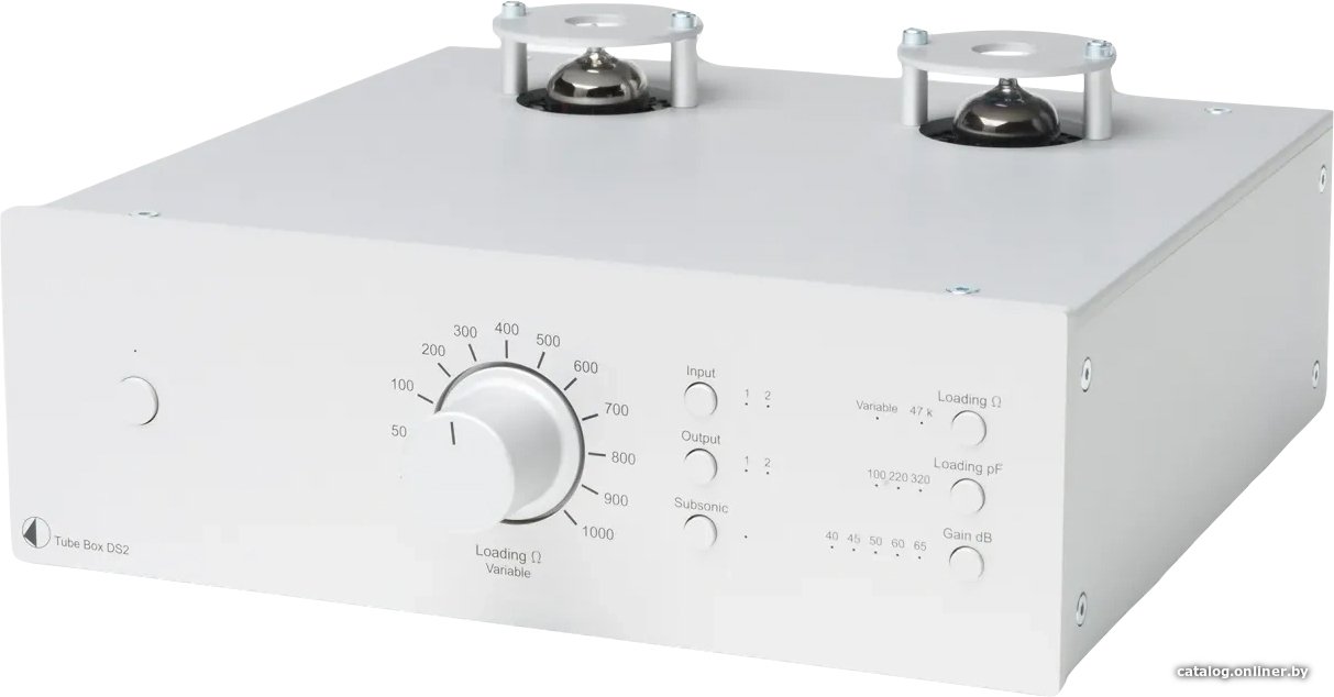 MM/MC фонокорректор Pro-Ject Tube Box DS2 (серебристый)