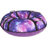 Тюбинг Hubster Люкс Pro S Галактика 110см во6639-3 (фиолетовый)