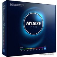 Гладкие презервативы My.Size №36 размер 72