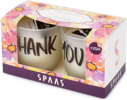 

Набор свечей Spaas Thank You 0560236001