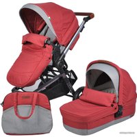 Универсальная коляска Farfello Zuma Duo Comfort (рубиновый)