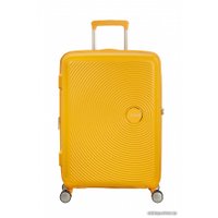 Чемодан-спиннер American Tourister SoundBox Golden Yellow 67 см