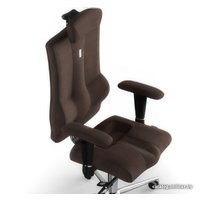 Офисное кресло Kulik System Elegance (азур, шоколад с подголовником)
