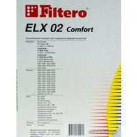 Комплект одноразовых мешков Filtero ELX 02 Comfort (4 шт)