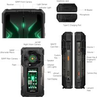 Телефон Ulefone Armor 33 Pro 16GB/512GB (черный)