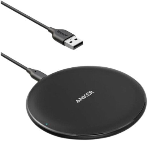 Беспроводное зарядное Anker 313 Wireless Charger Pad A2503 (черный)