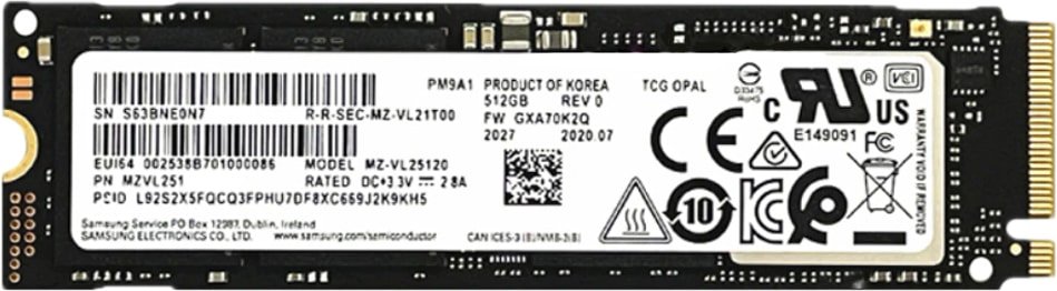 

SSD Samsung PM9A1 2TB MZVL22T0HBLB-00B00