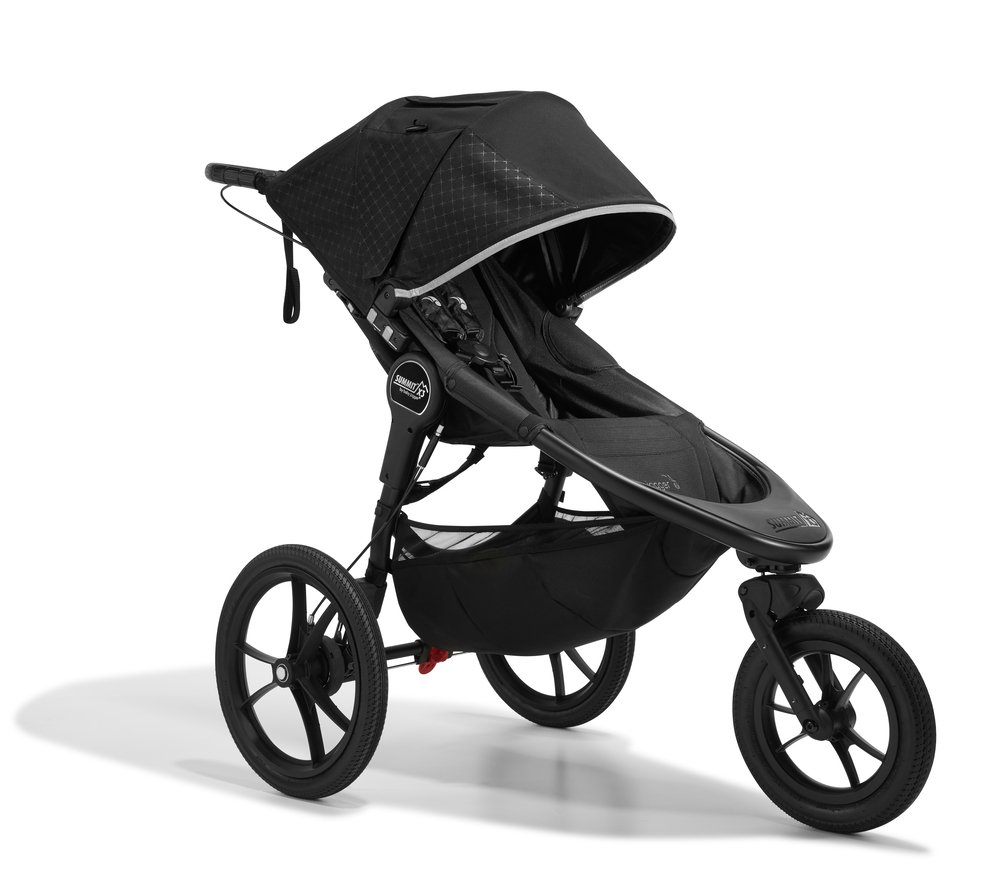 

Коляска прогулочная «книга» Baby Jogger Summit X3 (midnight black)