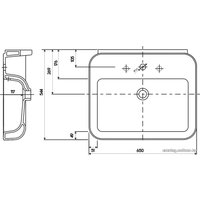 Умывальник Kolo Ego K11165900 Reflex