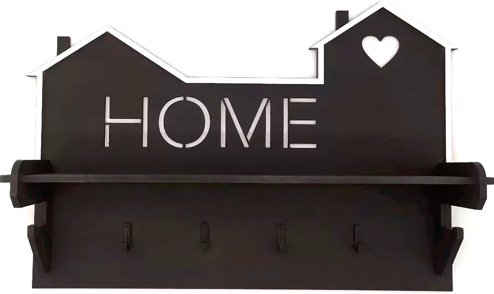 

Ключница настенная Lazer_bobr Home (черный 065)