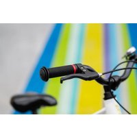 Детский велосипед Lenjoy Sports Shadow 16 (белый/желтый)