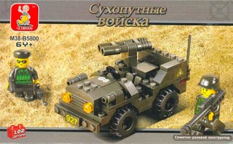 Sluban M38-B5800 Военный автомобиль