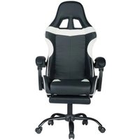 Игровое (геймерское) кресло King Style Vortek PU (черный/белый)