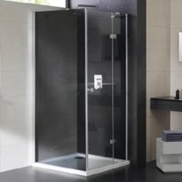 Душевая стенка Cezares CRYSTAL-S-100-FIX-C-Cr-L (боковая) в Пинске