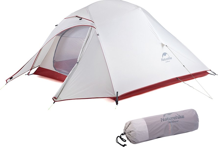 Кемпинговая палатка Naturehike Cloud Up 20D NH18T030-T (светло-серый)