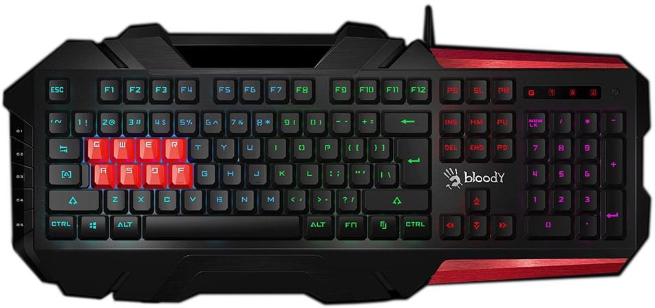 

Клавиатура A4Tech Bloody B3590R (черный/красный)