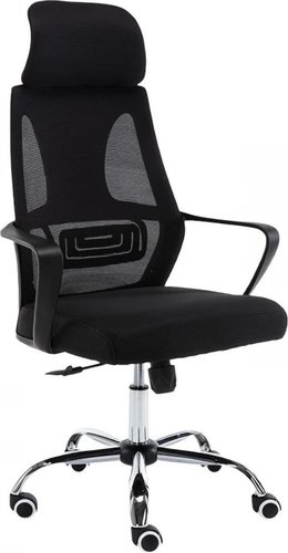 Офисное кресло SitUp Rolf chrome (сетка black/black)