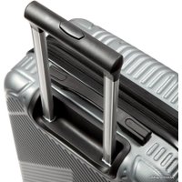 Чемодан-спиннер Gianni Conti Valencia GC201 55 см (серебристо-серый)