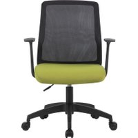 Офисное кресло CACTUS CS-MC222-BKGN (черный/салатовый)