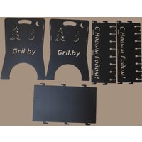 Разборный мангал Сучасны Грыл Новогодний