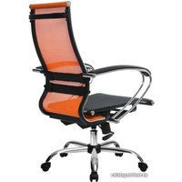 Офисное кресло Metta SK-2-BK Комплект 9, Ch ов/сечен (пластиковые ролики, оранжевый)