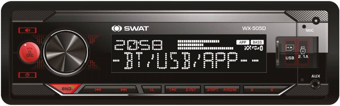 USB-магнитола Swat WX-505D