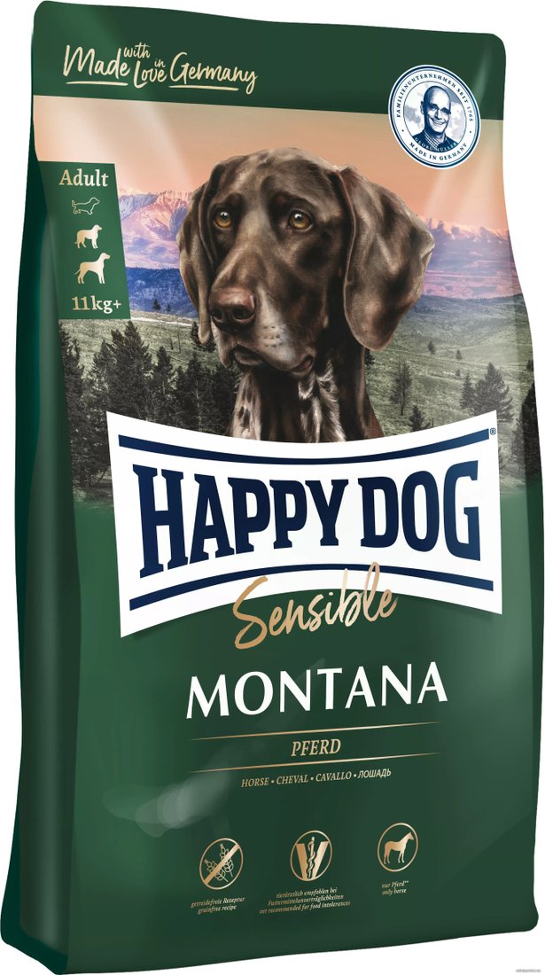Сухой корм для собак Happy Dog Sensible Montana 10 кг
