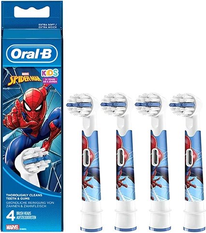 

Сменная насадка Oral-B Kids EB10S Spiderman (4 шт)