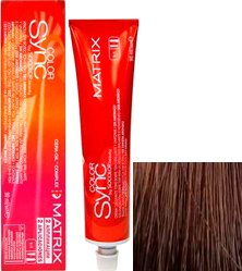 MATRIX Color Sync 5WN теплый натуральный светлый шатен крем-краску для ...