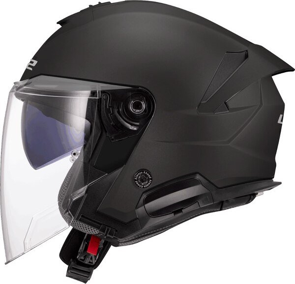 

Мотошлем LS2 OF618 Verso II Solid (2XL, матовый черный)