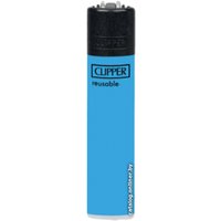 Зажигалка Clipper CP11RH Fluo (голубой)