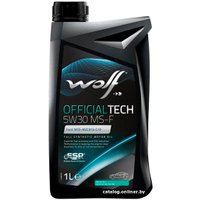 Моторное масло Wolf OfficialTech 5W-30 MS-F 1л