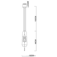 Подвесная люстра Divinare Lich 5012/06 SP-1