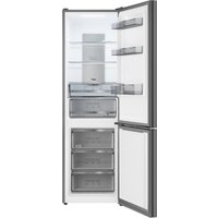 Холодильник Weissgauff WRK 195 D Full NoFrost Bru Steel Glass