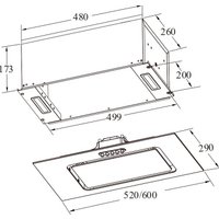 Кухонная вытяжка Weissgauff Aura 900 BL
