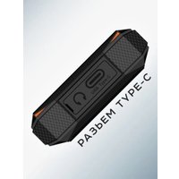 Кнопочный телефон Olmio X15 (черный/оранжевый)