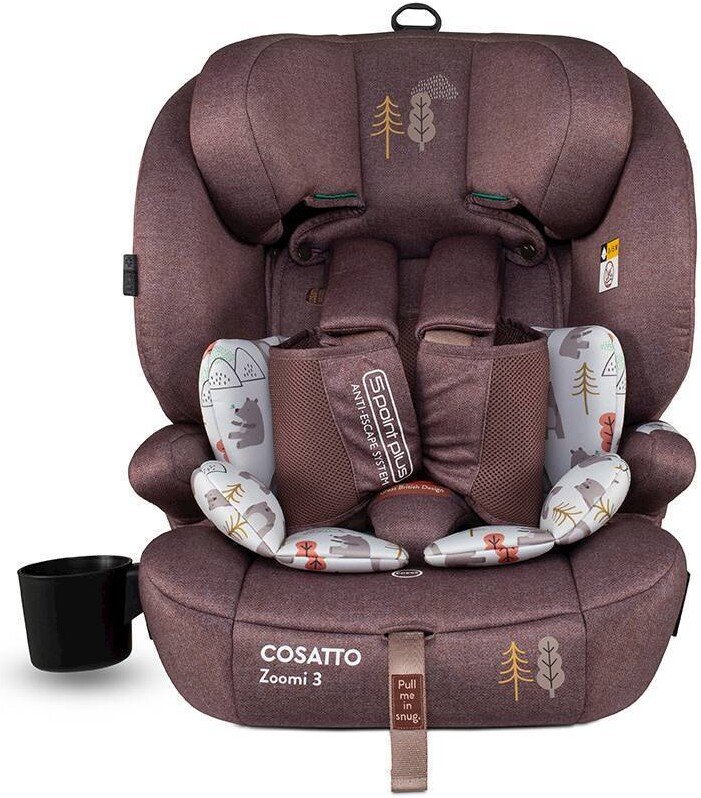 Детское автокресло Cosatto Zoomi 3 I-Size (bear hug)