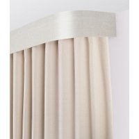Карниз для штор Legrand Монолит 7см с/п 1.6м 2р 58132900 (бежевый/лен)
