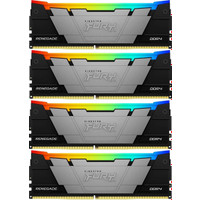 Оперативная память Kingston FURY Renegade RGB 4x32ГБ DDR4 3600 МГц KF436C18RB2AK4/128