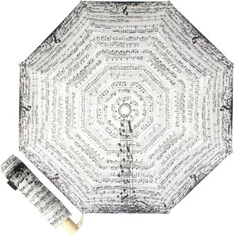 Складной зонт Emme M444-OC Notes Beige