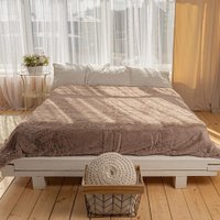 Плед Casa Conforte Nordika 039 200x220 6152083 (коричневый)