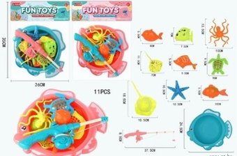 Набор игрушек для ванной Феникс Тойс Веселая рыбалка 1000903