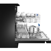 Отдельностоящая посудомоечная машина Weissgauff DW 6038 D Dual Wash Black