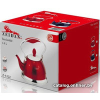 Заварочный чайник ZEIDAN Z-4322 (красный)