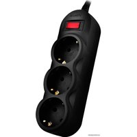 Сетевой фильтр SVEN SF-03L (черный, 3 м)