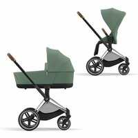 Универсальная коляска Cybex Priam IV (2 в 1, Leaf Green/Chrome)