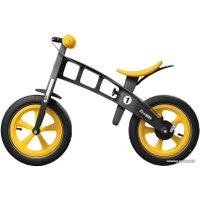 Беговел FirstBIKE Limited с тормозом (желтый)
