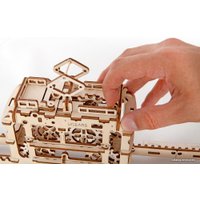 3Д-пазл Ugears Трамвай с рельсами