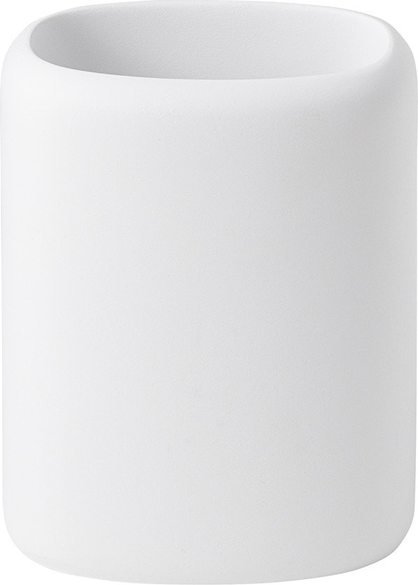 

Стакан для зубной щетки и пасты Bergenson Bjorn Slim BB0001005 (белый)
